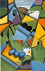 Juan Gris Landscape with Houses at Ceret painting